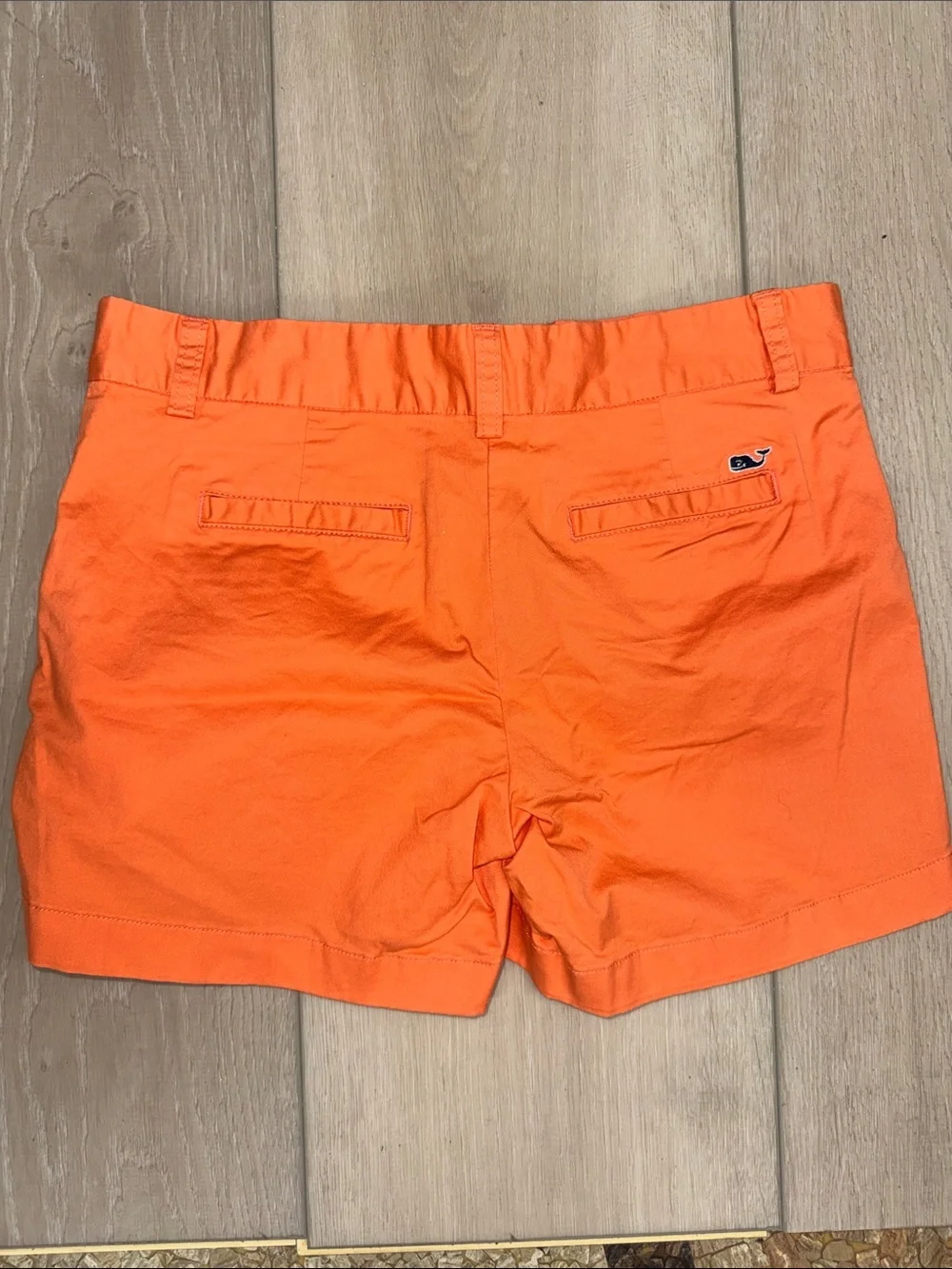 Vineyard Vines Orange Chino Bermuda Shorts